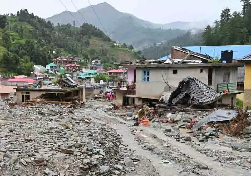 Himachal में बारिश से कुल नुकसान बढ़कर 1,523 करोड़ रुपये हुआ Himachal में बारिश से कुल नुकसान बढ़कर 1,523 करोड़ रुपये हुआ