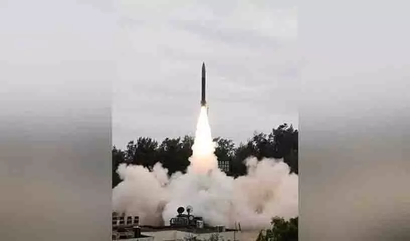 DRDO ने प्रलय मिसाइल के लगातार दो उड़ान परीक्षण सफलतापूर्वक किए DRDO ने प्रलय मिसाइल के लगातार दो उड़ान परीक्षण सफलतापूर्वक किए