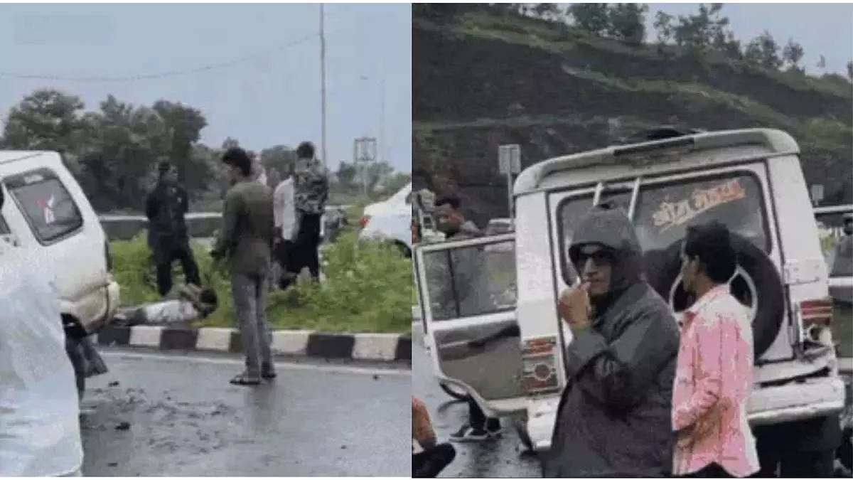 बोलेरो-बाइक भिड़ंत में परिवार उजड़ गया, दादा-पिता-पोते की मौके पर मौत बोलेरो-बाइक भिड़ंत में परिवार उजड़ गया, दादा-पिता-पोते की मौके पर मौत