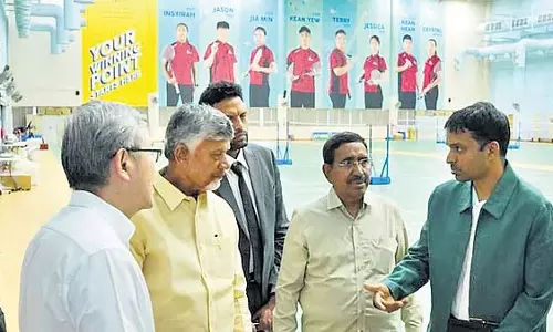 खेल पर्यटन के विकास का इंजन बन सकते हैं: CM Naidu खेल पर्यटन के विकास का इंजन बन सकते हैं: CM Naidu