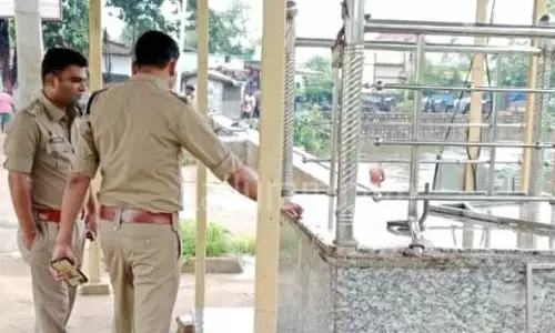 भगवान से नाराज युवक ने मंदिर में तोड़फोड़ की, गिरफ्तार