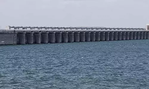 Telangana: सिंचाई मंत्री उत्तम आज नागार्जुनसागर के द्वार खोलेंगे Telangana: सिंचाई मंत्री उत्तम आज नागार्जुनसागर के द्वार खोलेंगे