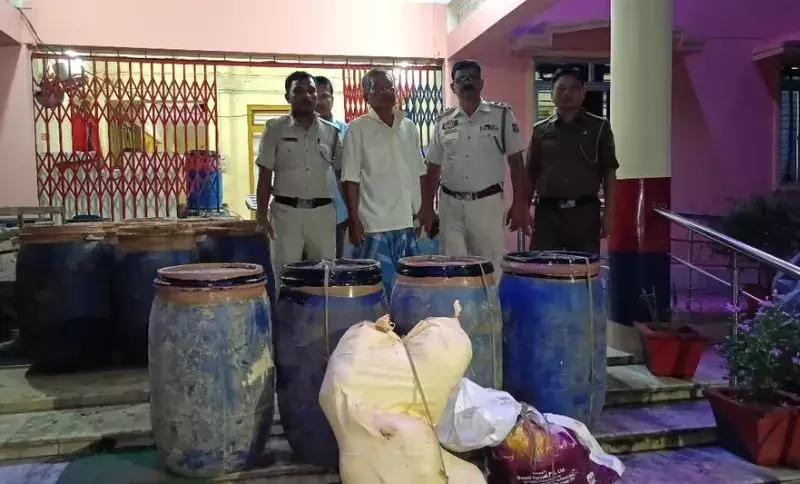Tripura में ड्रग्स के खिलाफ बड़ी कार्रवाई, सिपाहीजाला में करोड़ों का गांजा जब्त