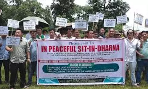 Arunachal के ग्रामीणों ने भूमि अधिग्रहण और मुआवजे के मुद्दे पर NHPC का विरोध किया