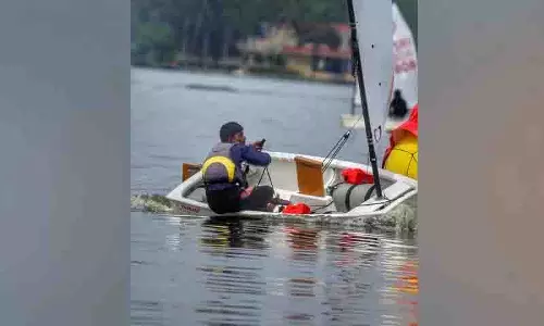 रमाकांत और रिज़वान ने Hussain Sagar में नौकायन रेगाटा का नेतृत्व किया
