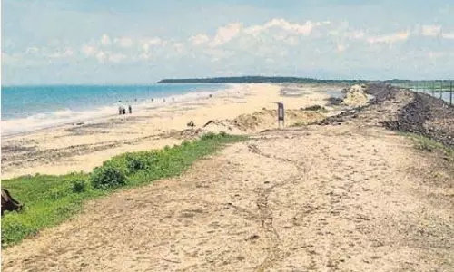 केंद्रपाड़ा के गांवों में ज्वार के प्रवेश का खतरा