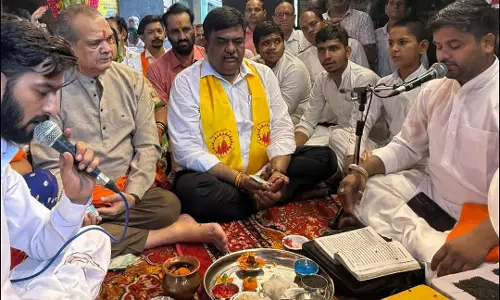 Jaipur: वन राज्यमंत्री ने मंदिर में की विशेष पूजा, प्रदेशवासियों की सुख-शांति की प्रार्थना