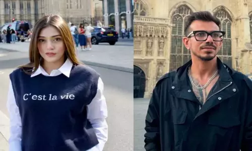 Yuzvendra Chahal की कथित गर्लफ्रेंड आरजे महवश ने ट्रोल पर पलटवार किया Yuzvendra Chahal की कथित गर्लफ्रेंड आरजे महवश ने ट्रोल पर पलटवार किया