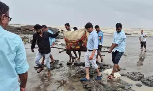 उरण के तीन लापता मछुआरों के शव अलीबाग तट पर मिले