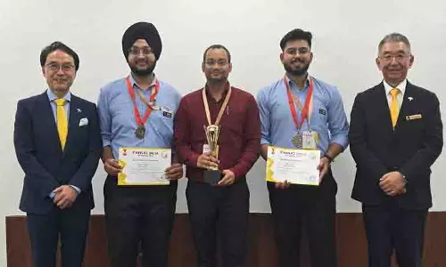 GNA University ने फैनुक इंडिया ओलंपियाड 2025 में तीसरा स्थान हासिल किया GNA University ने फैनुक इंडिया ओलंपियाड 2025 में तीसरा स्थान हासिल किया
