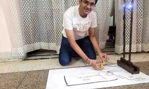 Hoshiarpur का लड़का कदमों की शक्ति का उपयोग कर रहा