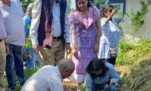 स्वयं से ऊपर सेवा, Rotary Club ने वृक्षारोपण अभियान का आयोजन किया