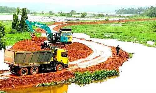 मानसून के दौरान Guirim के खेतों में कीचड़ डंपिंग को लेकर किसानों ने चिंता जताई