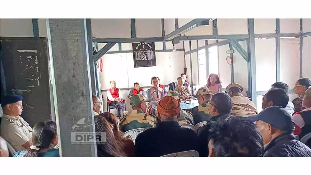 Nagaland :  चोजुबा में स्वतंत्रता दिवस के लिए समन्वय बैठक