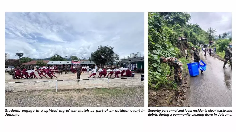 AR द्वारा सफाई अभियान और युवा सहभागिता का आयोजन