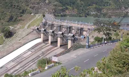 Larji dam से पानी छोड़ा जाएगा, मंडी में अचानक बाढ़ की चेतावनी