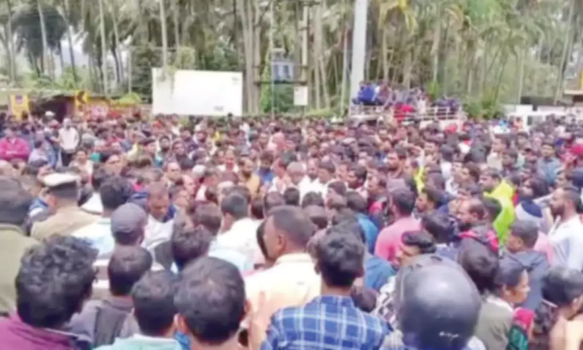 Karnataka: जंगली हाथियों के आतंक से चार दिनों में दूसरी जान गई Karnataka: जंगली हाथियों के आतंक से चार दिनों में दूसरी जान गई