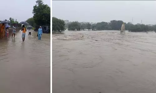 नीमच में मूसलधार बारिश से तबाही, घर और मंदिर पानी में डूबे