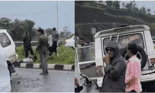 बोलेरो-बाइक भिड़ंत में परिवार उजड़ गया, दादा-पिता-पोते की मौके पर मौत बोलेरो-बाइक भिड़ंत में परिवार उजड़ गया, दादा-पिता-पोते की मौके पर मौत