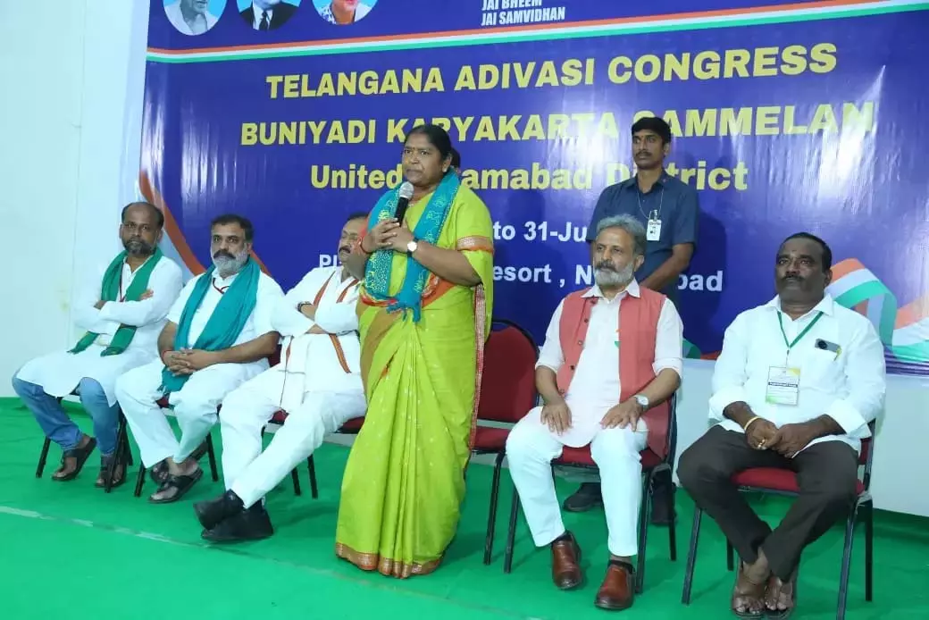 महिला सशक्तिकरण सरकार के एजेंडे में सबसे ऊपर: Seethakka महिला सशक्तिकरण सरकार के एजेंडे में सबसे ऊपर: Seethakka