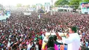 जगन के नेल्लोर दौरे से पहले YSRC ने प्रतिबंधों के खिलाफ विरोध प्रदर्शन किया जगन के नेल्लोर दौरे से पहले YSRC ने प्रतिबंधों के खिलाफ विरोध प्रदर्शन किया