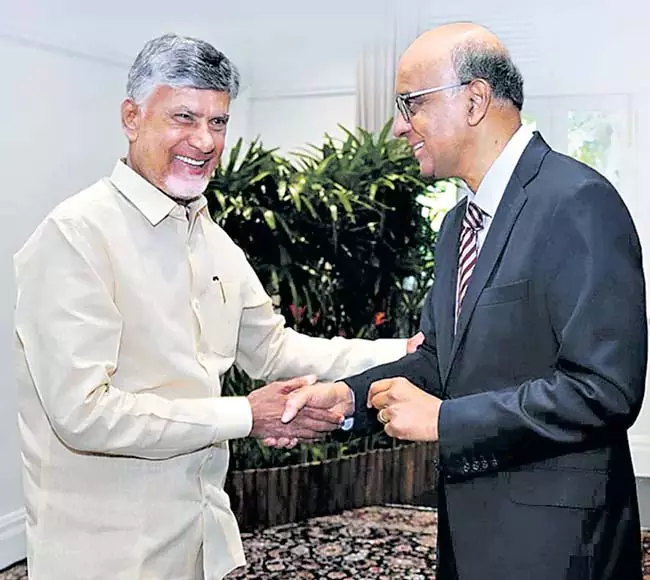 CM Chandrababu : हमारा राज्य अवसरों की खान है CM Chandrababu : हमारा राज्य अवसरों की खान है