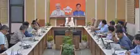 Rajasthan CM ने बारिश प्रभावित क्षेत्रों में राहत एवं बचाव अभियान तेज करने का आह्वान किया Rajasthan CM ने बारिश प्रभावित क्षेत्रों में राहत एवं बचाव अभियान तेज करने का आह्वान किया