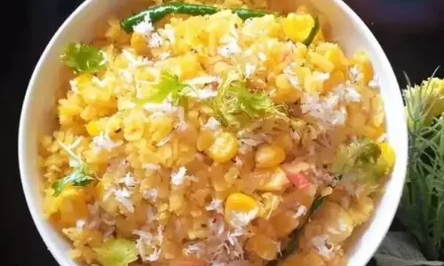 Corn Poha: पौष्टिक और स्वादिष्ट नाश्ता Corn Poha: पौष्टिक और स्वादिष्ट नाश्ता