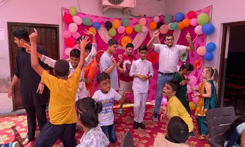 Haryana : दिव्यांग बच्चों ने मनाया हरियाली तीज