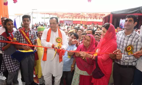 PM केंद्रीय विद्यालय को मिला नया भवन, मंत्री कुमावत ने किया शुभारंभ PM केंद्रीय विद्यालय को मिला नया भवन, मंत्री कुमावत ने किया शुभारंभ