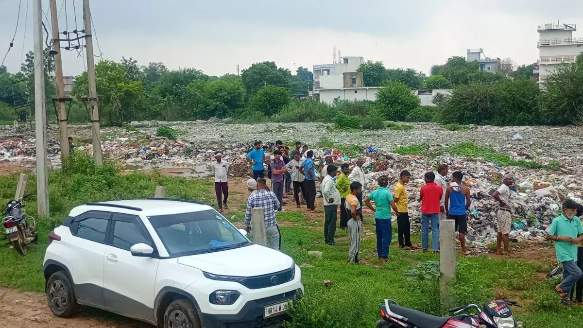 चरवाहा दलदल में फंसा, Rewari में बकरियों के लिए कुर्बान हुई ज़िंदगी चरवाहा दलदल में फंसा, Rewari में बकरियों के लिए कुर्बान हुई ज़िंदगी