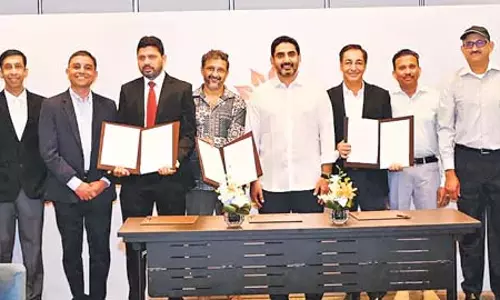 क्रिएटर अकादमी की स्थापना के लिए समझौता : Nara Lokesh