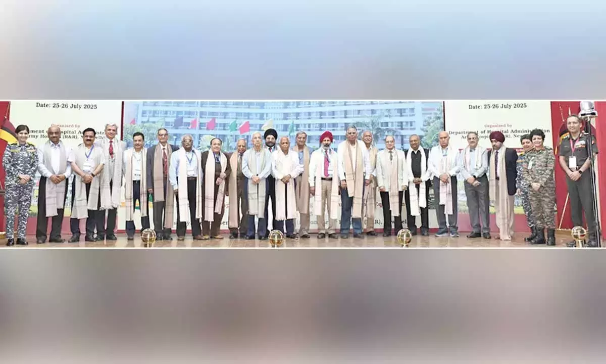 AHRR ने पहली बार सशस्त्र बलों के राष्ट्रीय सम्मेलन शेप 2025 की मेजबानी की AHRR ने पहली बार सशस्त्र बलों के राष्ट्रीय सम्मेलन शेप 2025 की मेजबानी की