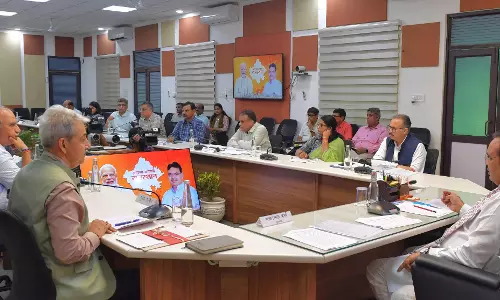 Jaipur : मुख्यमंत्री ने आपदा राहत प्रबंधन की बैठक ली
