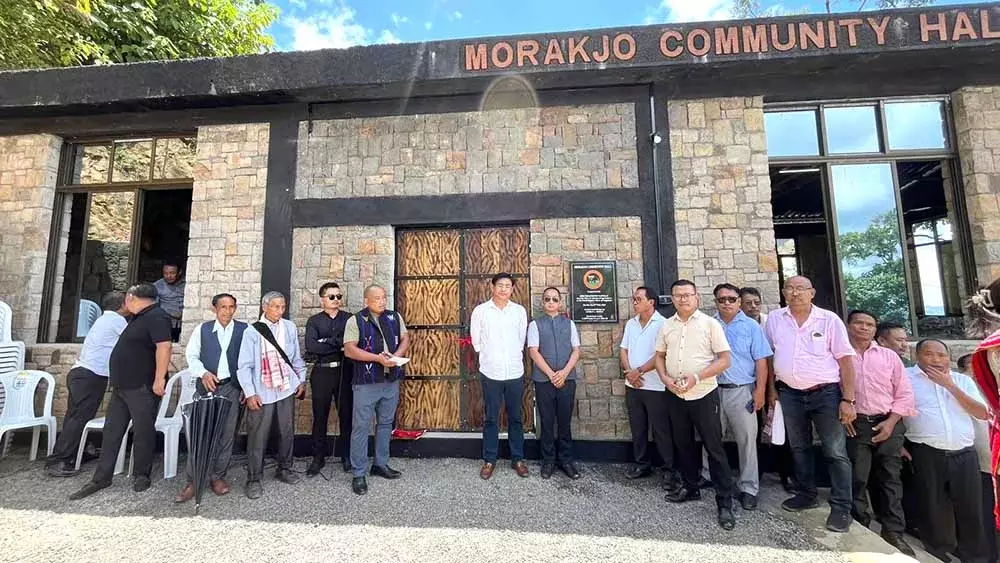 Nagaland :  मोराकजो गांव में सांस्कृतिक केंद्र, सड़क और हॉल का अनावरण