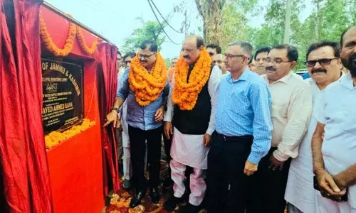 राणा ने 594 करोड़ रुपये की WSS सांबा की आधारशिला रखी राणा ने 594 करोड़ रुपये की WSS सांबा की आधारशिला रखी