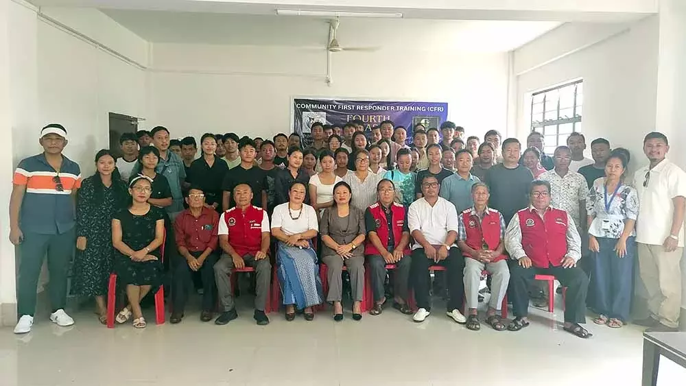 Nagaland : कैन यूथ ने सीएफआर प्रशिक्षण का चौथा चरण शुरू किया