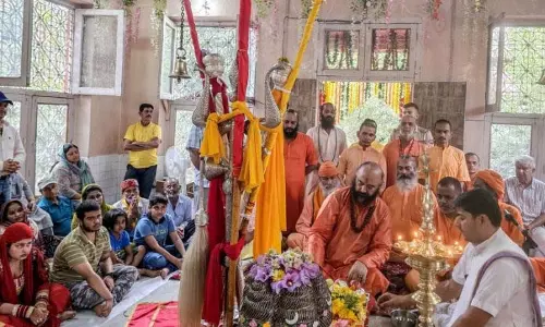 Jammu: दशनामी अखाड़े में छड़ी-पूजन, 4 अगस्त को दर्शन के लिए प्रस्थान