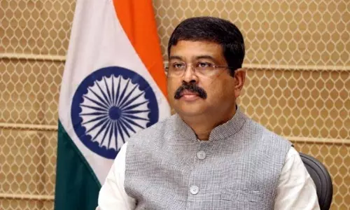 धर्मेंद्र प्रधान ने CUJ के नए भवनों का उद्घाटन किया धर्मेंद्र प्रधान ने CUJ के नए भवनों का उद्घाटन किया
