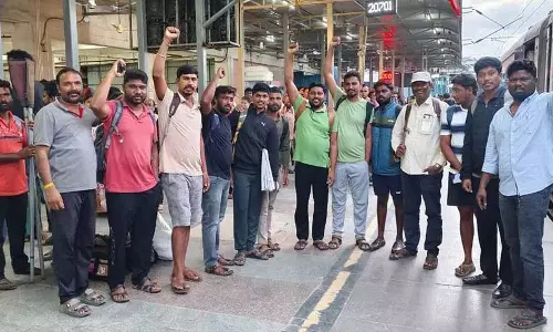 OU से दिल्ली आए छात्र नेता