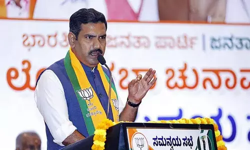 कांग्रेस दो फाड़ हो गई है: भाजपा प्रदेश अध्यक्ष विजयेंद्र