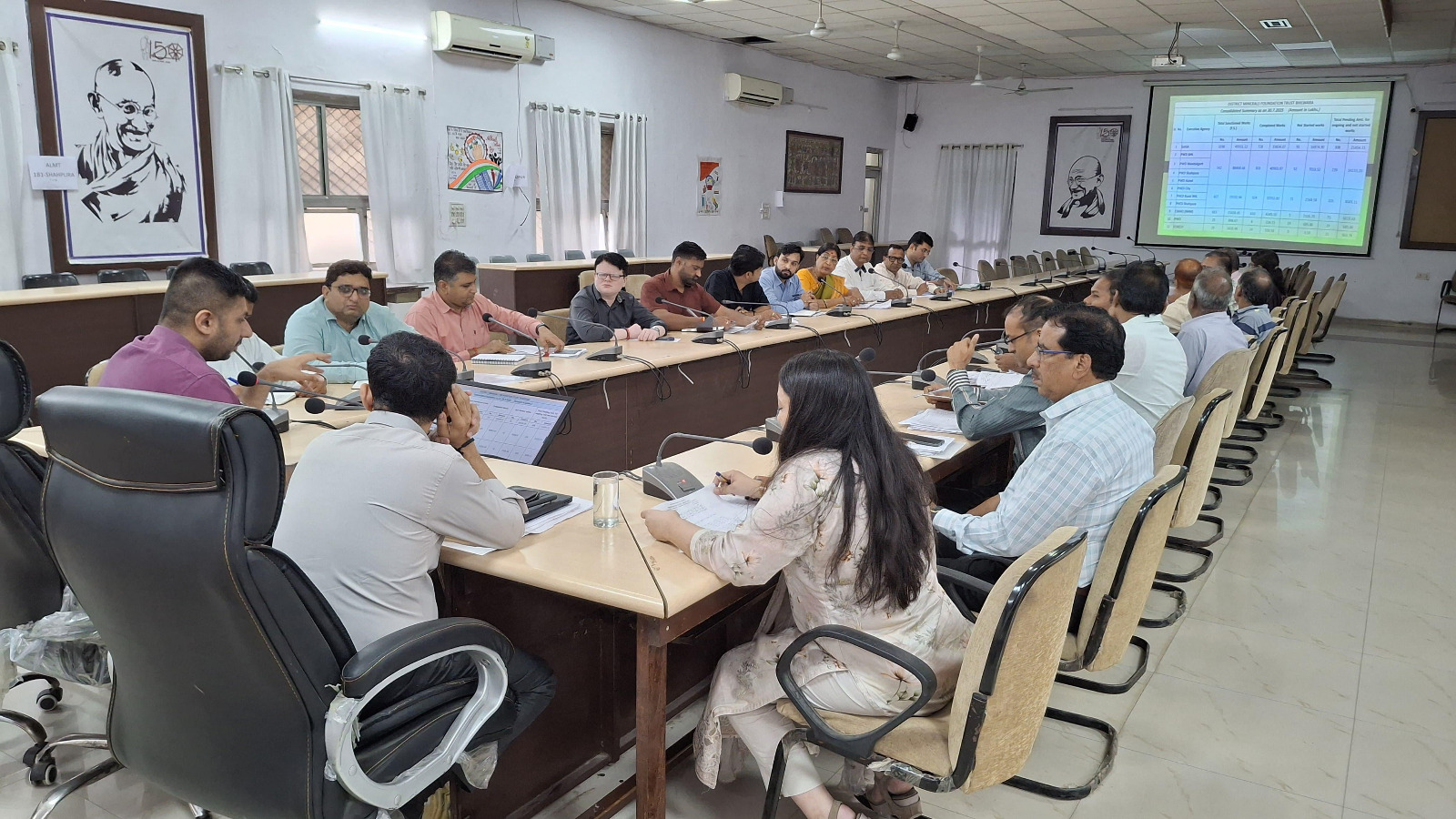 DMFT के विकास कार्यों की समीक्षा: जिला कलेक्टर ने दिए सख्त निर्देश