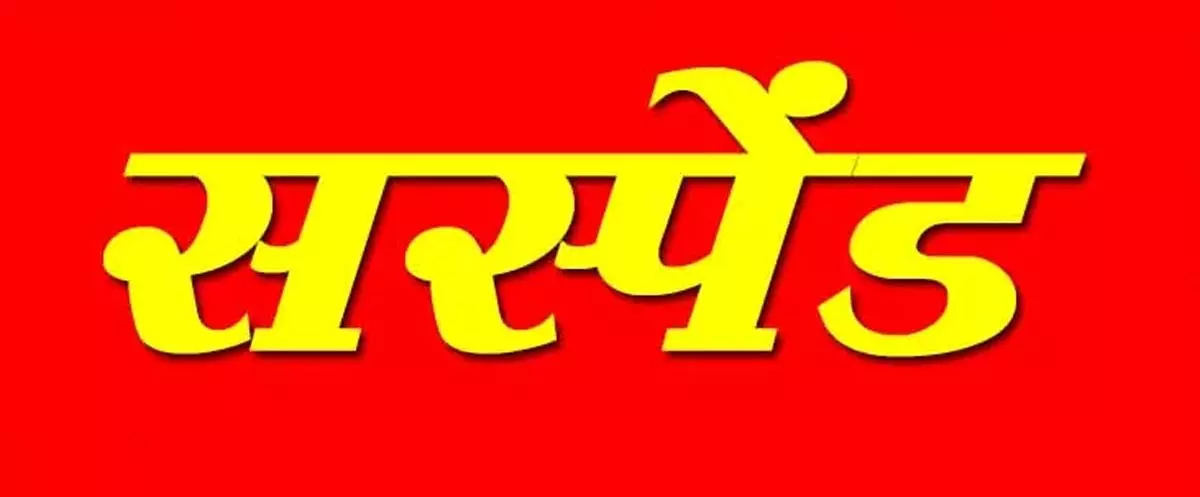 बिजली विभाग के एई और जेई सस्पेंड बिजली विभाग के एई और जेई सस्पेंड