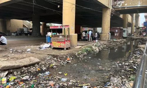 वर्मा के पैतृक गांव मुंडका में सीवेज ओवरफ्लो और गड्ढों की समस्या