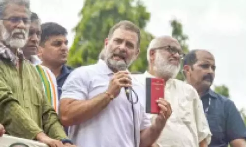 BJP ने वोट चोरी के खिलाफ राहुल के प्रस्तावित विरोध प्रदर्शन को हास्यास्पद बताया