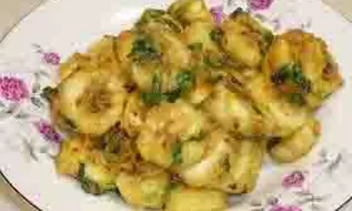 Recipe: सेहत और स्वाद से भरपूर कच्चे केले की सब्जी Recipe: सेहत और स्वाद से भरपूर कच्चे केले की सब्जी