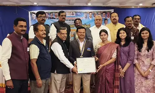 Karnataka : के.वी. सुब्रमणि होसकोटे रोटरी सेंट्रल के 20वें अध्यक्ष चुने गए Karnataka : के.वी. सुब्रमणि होसकोटे रोटरी सेंट्रल के 20वें अध्यक्ष चुने गए