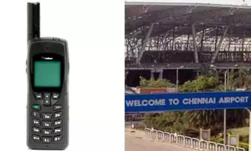 Chennai हवाई अड्डे पर प्रतिबंधित सैटेलाइट फोन के साथ अमेरिकी छात्र पकड़ा गया