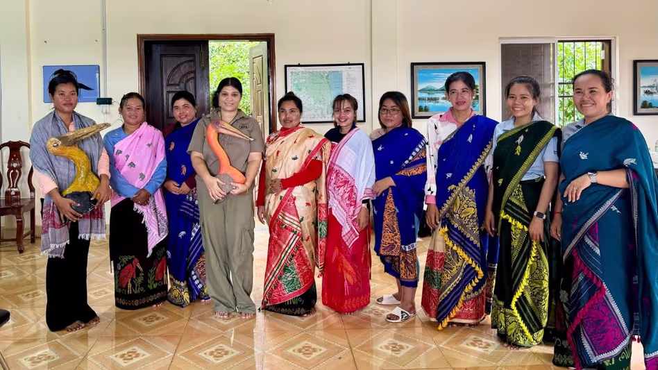 Assam : डॉ. पूर्णिमा कंबोडिया में सारस संरक्षण अभियान का नेतृत्व कर रही Assam : डॉ. पूर्णिमा कंबोडिया में सारस संरक्षण अभियान का नेतृत्व कर रही