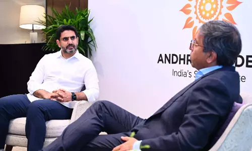 लोकेश ने Andhra में माइक्रोसॉफ्ट एक्सपीरियंस ज़ोन या टेक्नोलॉजी स्टेशन का प्रस्ताव रखा